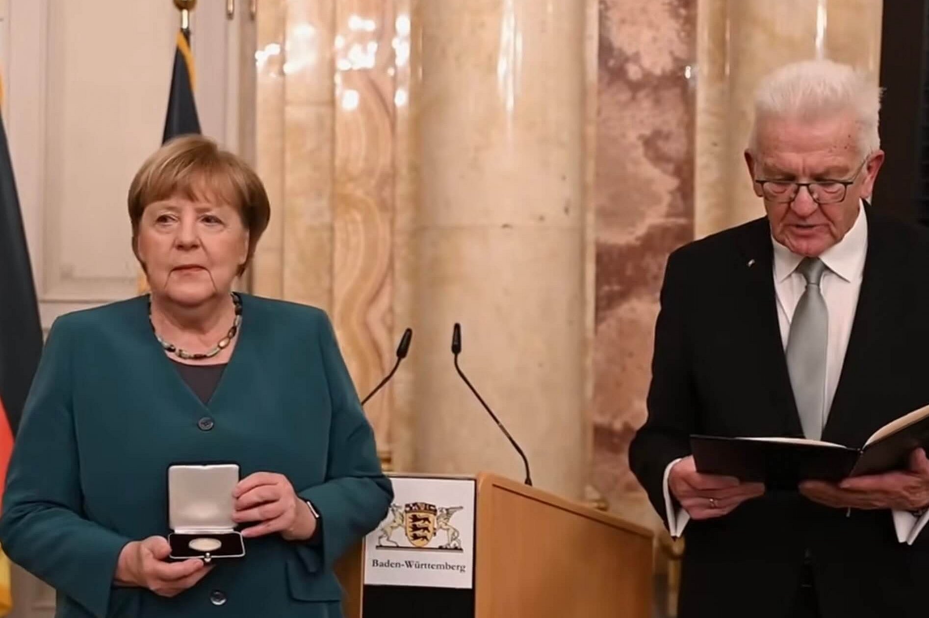 Kretschmann adelt Merkel für pandemische Meisterwerke