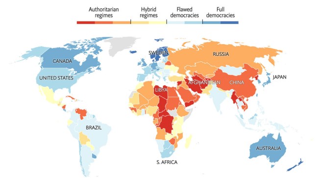 Democracy to Divide World into Blocks 1